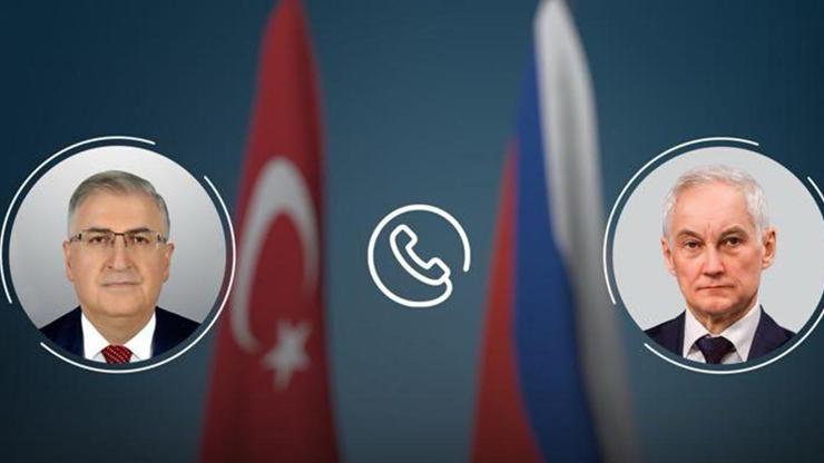 Bakan Güler, Rus mevkidaşı Belousov telefonda görüştü