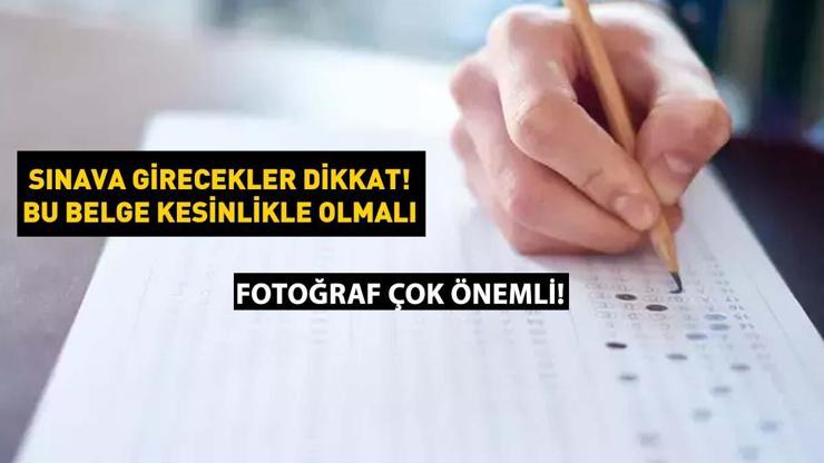 SINAVA GİRECEKLER DİKKAT: KİMLİK FOTOĞRAFI OLMALI MI YKS öncesi kimlik yenilenmesi zorunlu mu