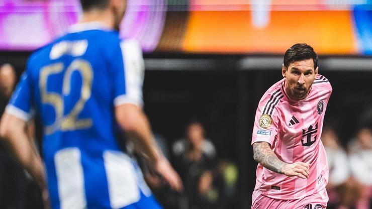 Lionel Messi, Inter Miami’ye 3 puanı getirdi