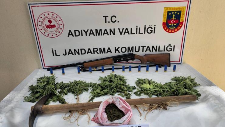 Adıyamanda uyuşturucu operasyonunda bir şüpheli yakalandı