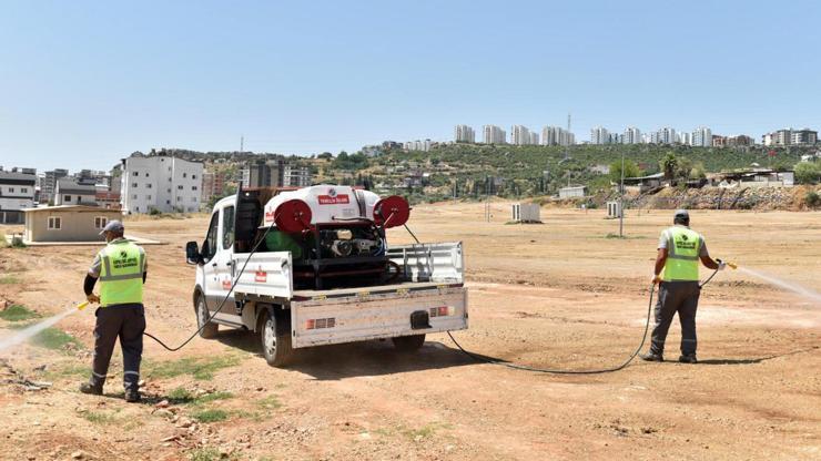 Kepezde bayram sonrası hijyen temizliği