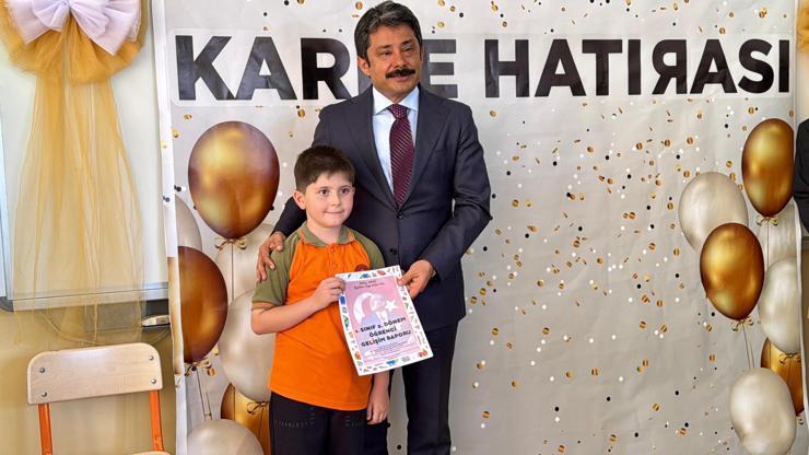 Kırşehirde öğrenciler karne heyecanı yaşadı