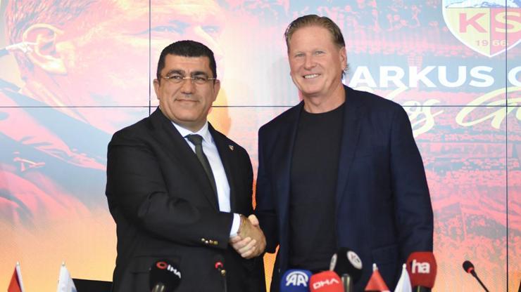 Markus Gisdol, Kayserispora imzayı attı: Üst seviyede olacak bir takıma geldik