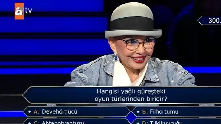 Hangisi yağlı güreşteki oyun türlerinden biridir Kim Milyoner Olmak İster yarışmasında güreş sorusu