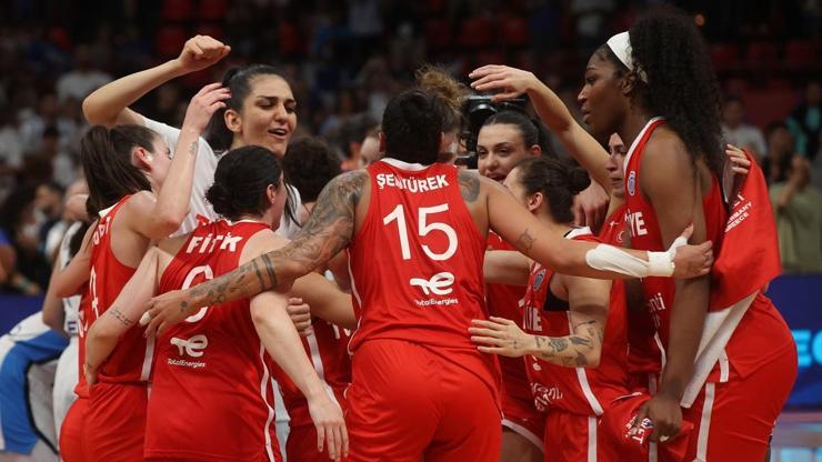 FIBA Kadınlar EuroBaskette çeyrek final maçları başlıyor Rakibimiz İtalya...