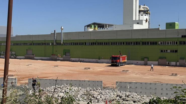 Kocaelide kazı çalışması sırasında doğal gaz boru hattı delindi