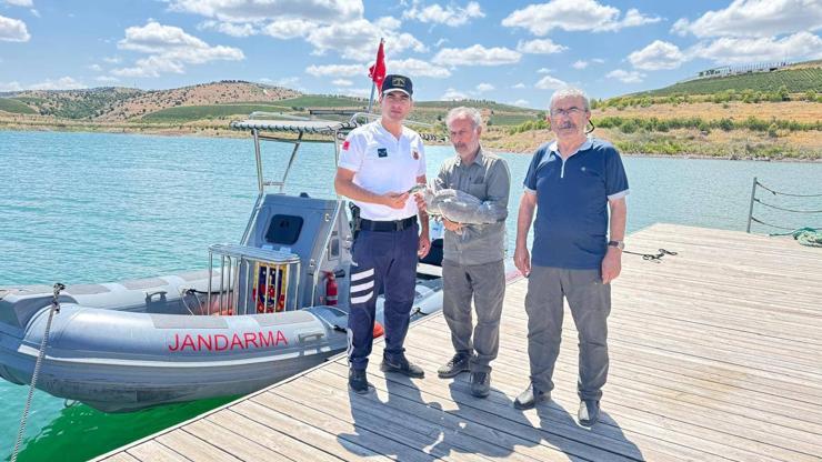 Yozgatta jandarmanın bulduğu gri balıkçıl tedaviye alındı