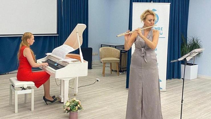 Antalyalı sanatçıdan Moskovada flüt konseri