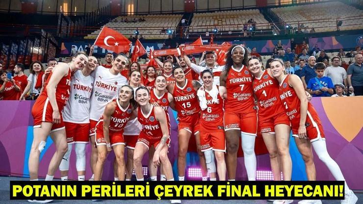 TÜRKİYE - İTALYA BASKETBOL ÇEYREK FİNAL MAÇI CANLI İZLE: Potanın Perileri maçı hangi kanalda, saat kaçta