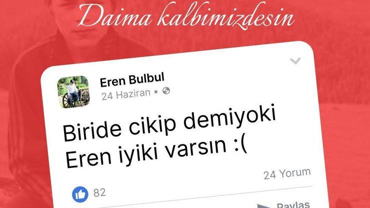 Bakan Göktaştan, İyi ki varsın Eren paylaşımı