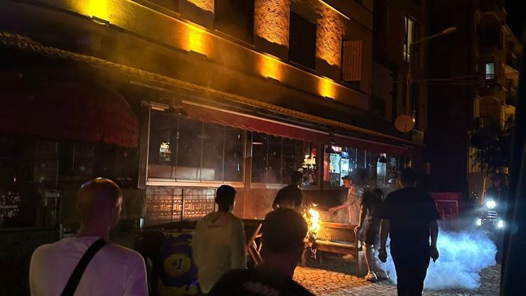 Erdekte Otel Odasında Yangın: 1 Gözaltı