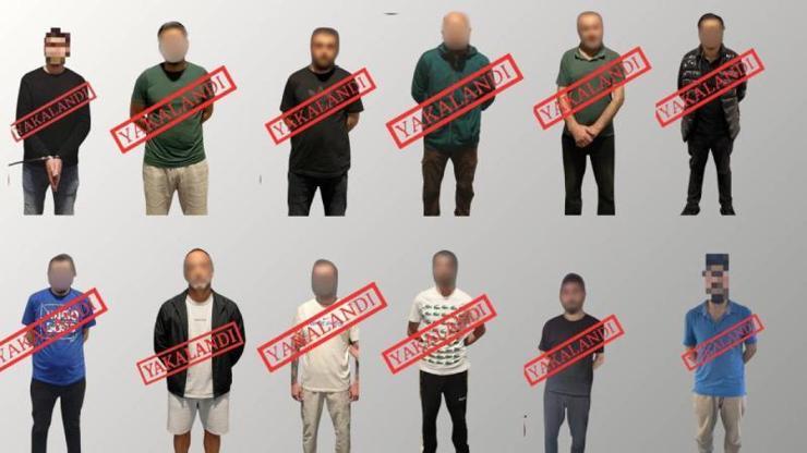 Son dakika haberi: Kırmızı bültenle aranan 12 suçlu Türkiyeye getirildi