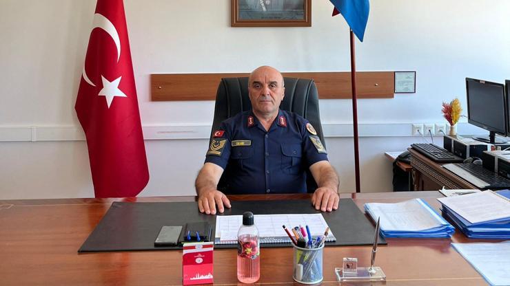 Ladik İlçe Jandarma Bölük Komutanı Demir görevine başladı