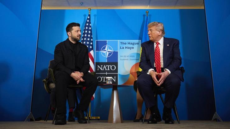 Ukrayna Devlet Başkanı Zelenski, ABD Başkanı Trump ile bir araya geldi
