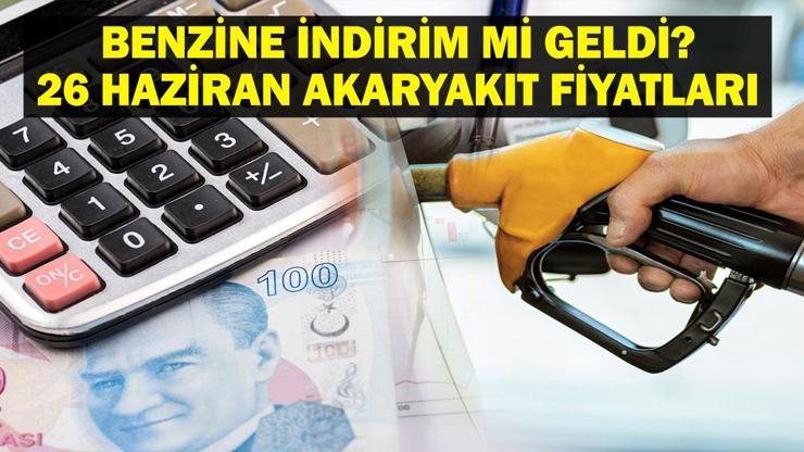 26 HAZİRAN BENZİNE İNDİRİM: Benzine indirim mi geldi, ne kadar Güncel akaryakıt fiyatları ne 26 Haziran benzin, motorin, LPG fiyatları