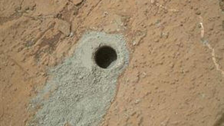 Curiosity, Marsta ikinci kayayı deldi