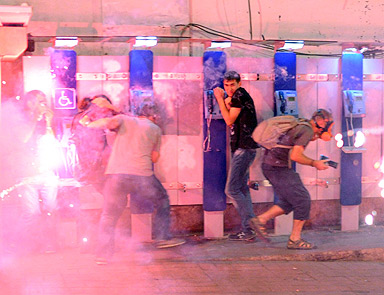 Türkiyeye biber gazı uyarısı