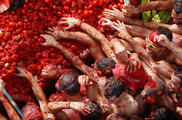 La Tomatina Festivali artık paralı