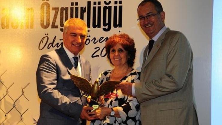 Ayşenur Arslana basın özgürlüğü ödülü