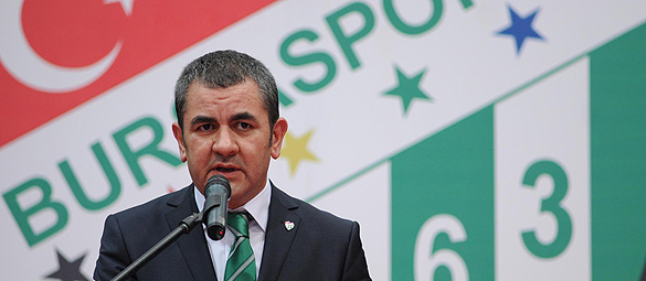 Bursasporun yeni başkanı Erkan Körüstan