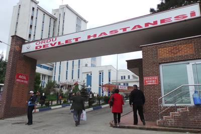 Ordu Devlet Hastanesinde T.C. kalktı