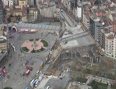 İşte Taksim Meydanının son hali...