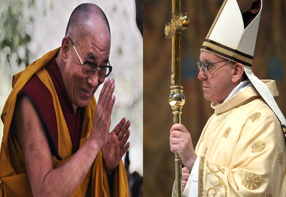 Dalay Lama, Papa Francisi kutladı