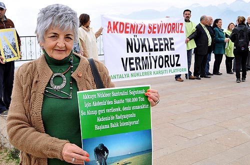 Nükleer santrallere karşı eylem