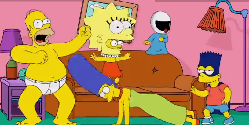 The Simpsons da Harlem Shake yaptı