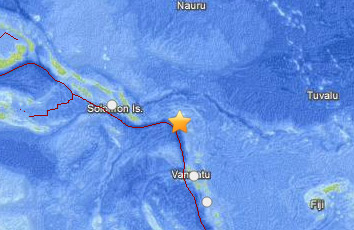 Solomon Adaları bu kez 7.1le sallandı