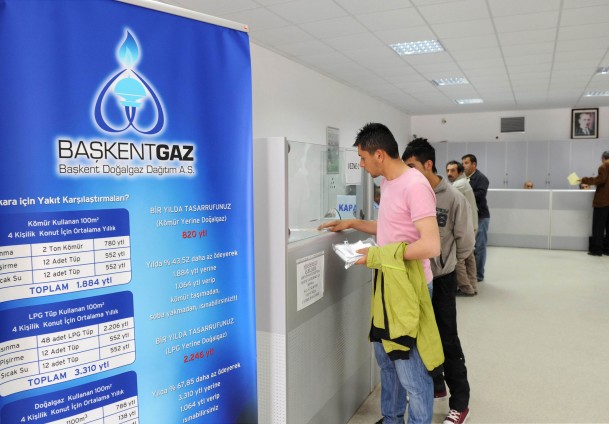 Başkent Doğalgaza 6 teklif