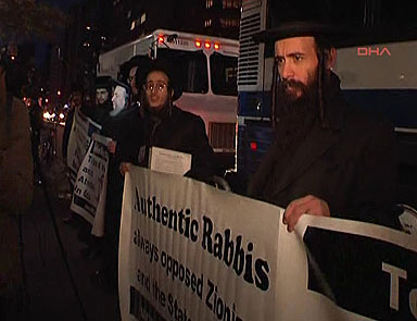 Yahudi gruplar ve ABDlilerden İsrail protestosu