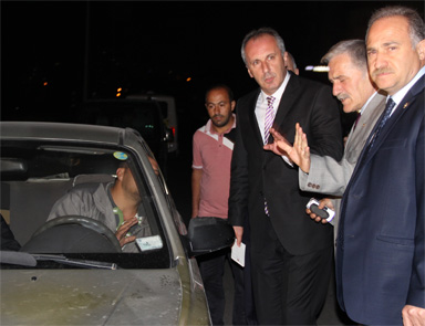 Adnan Keskinin şoförüne polis tacizi iddiası