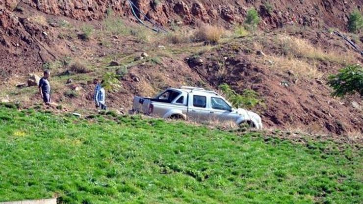Diyarbakırda bomba yüklü araç paniği