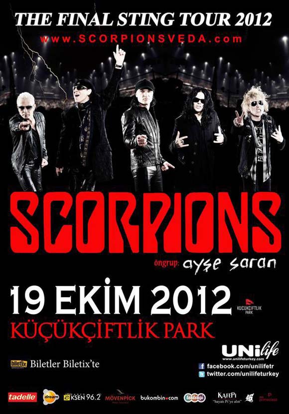 Dünya Rock tarihinin efsanesi Scorpions, Ayşe Saranı seçti