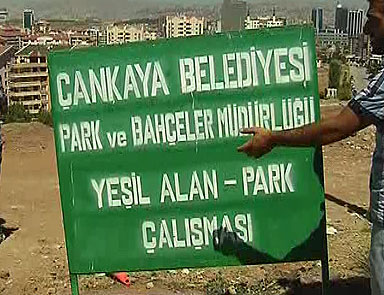 Başkentte 2 belediye arasında park kavgası