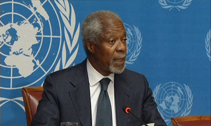 Kofi Annan arabuluculuk görevini bıraktı