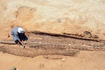 5 bin yıllık firavun teknesi bulundu