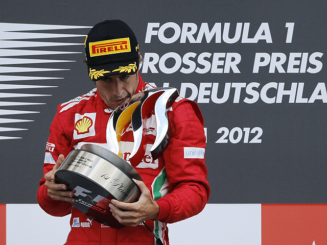 Almanyanın kralı Fernando Alonso