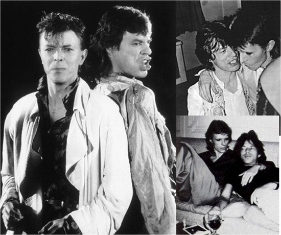 Mick Jaggerın David Bowie ile aşk ilişkisi