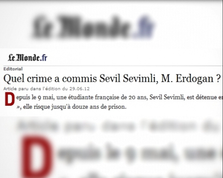 Le Monde: Sevil Sevimlinin suçu ne