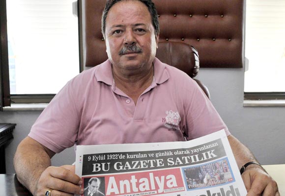 Antalyanın 90 yıllık çınarı mali krize yenik düştü