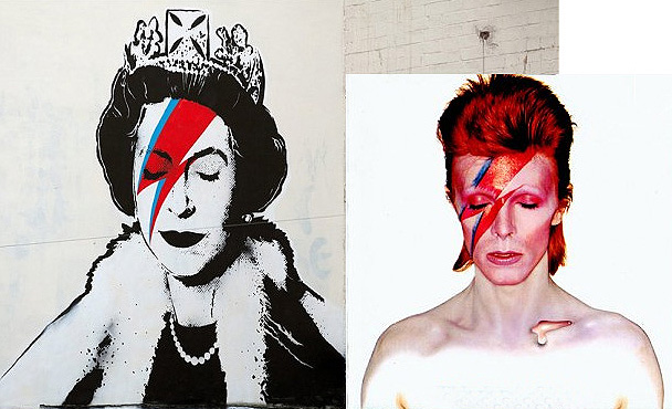 Kraliçe Ziggy Stardust oldu