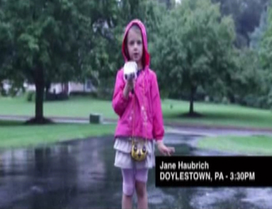 5 yaşındaki Jane Irene kasırgasını anlattı