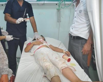 Silopideki protestolarda bir çocuk yaralandı