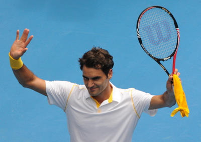 Federer Avustralya Açıkta yarı finalde