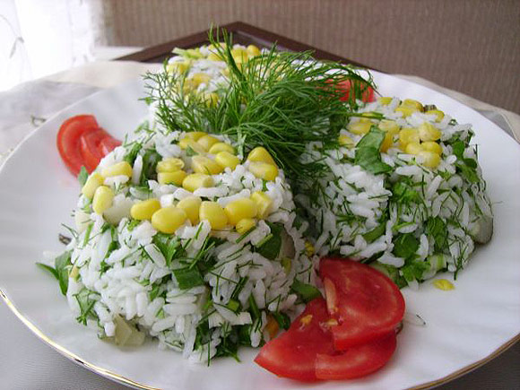 Günün Yemeği: Pirinç Salatası