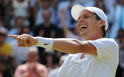 Berdych Federeri evine yolladı