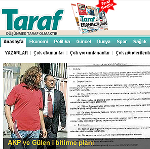 Taraf gazetesinin haberine yayın yasağı