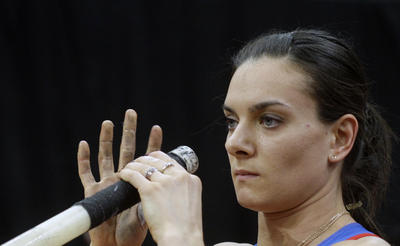 Isinbayeva için Moskova 2013 son